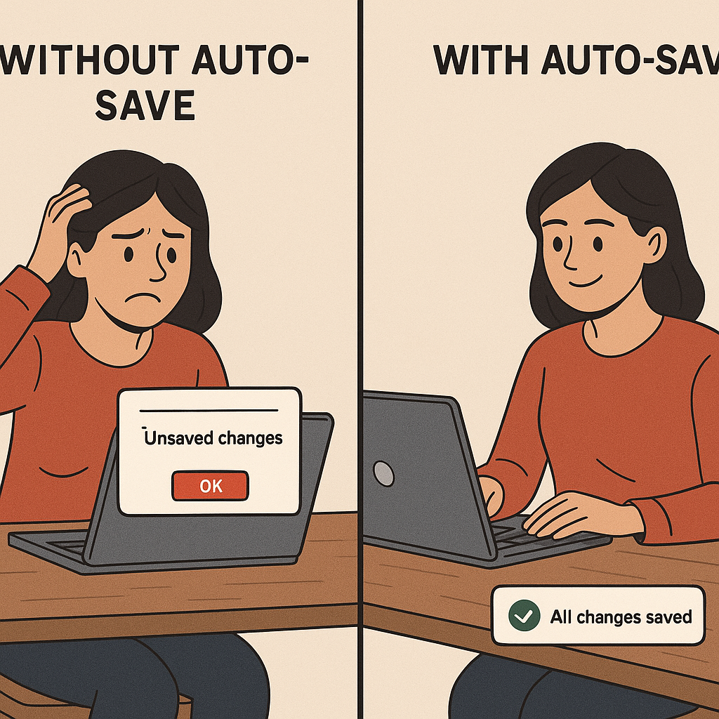 The UX shift every modern platform must get right: auto-save | by Imran ...