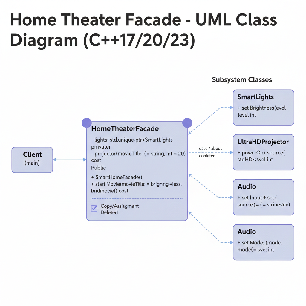 [Design pattern 10— Structural]Facade Pattern in C++ What you should ...