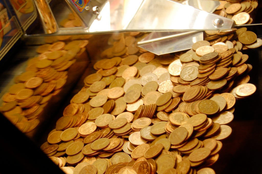 The Penny Machine. An entrepreneur walks into the… | by Alistair Croll ...
