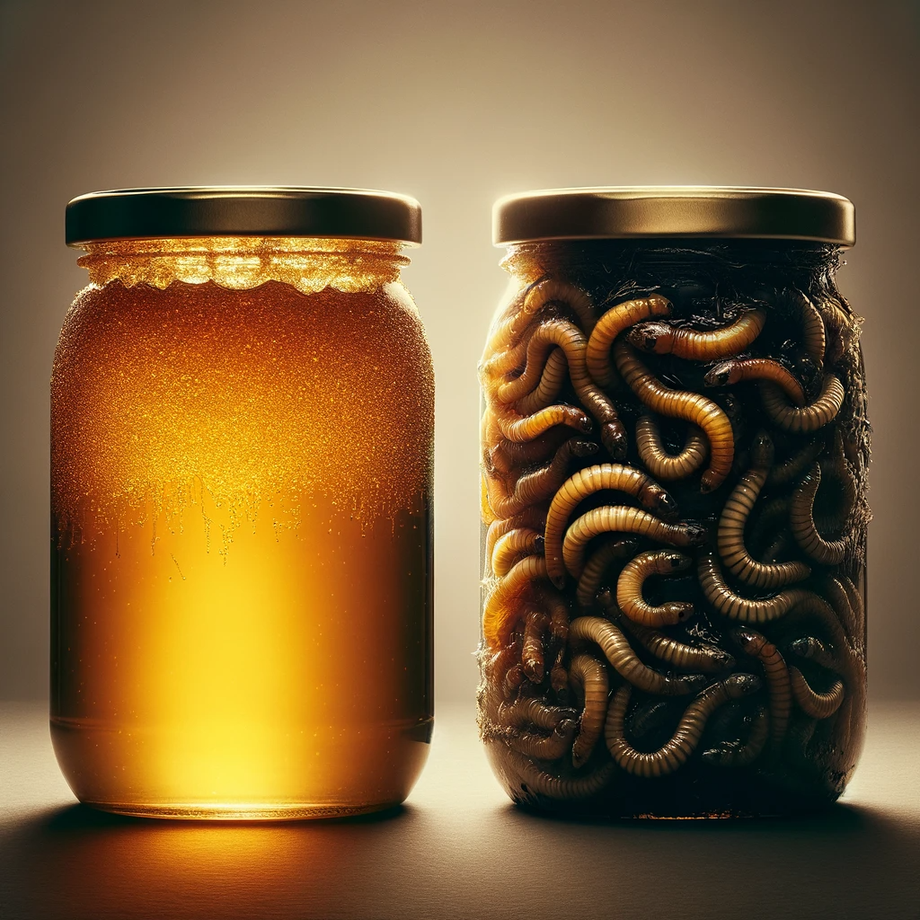 ONE JAR HONEY ONE JAR MAGGOTS. A remarkable recipe for life by Simon