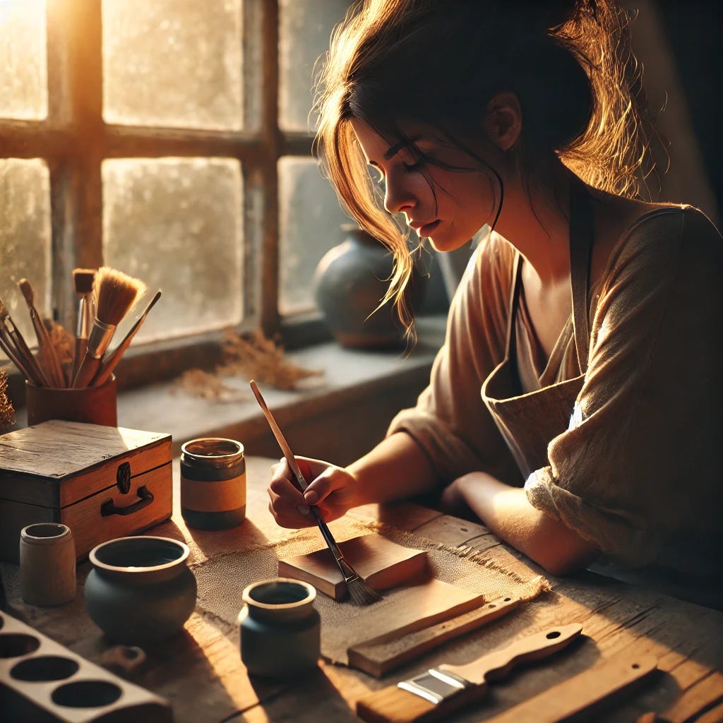Picture of Crafting Calm: How Do-It-Yourself Activities Nurture Mindfulness and ...