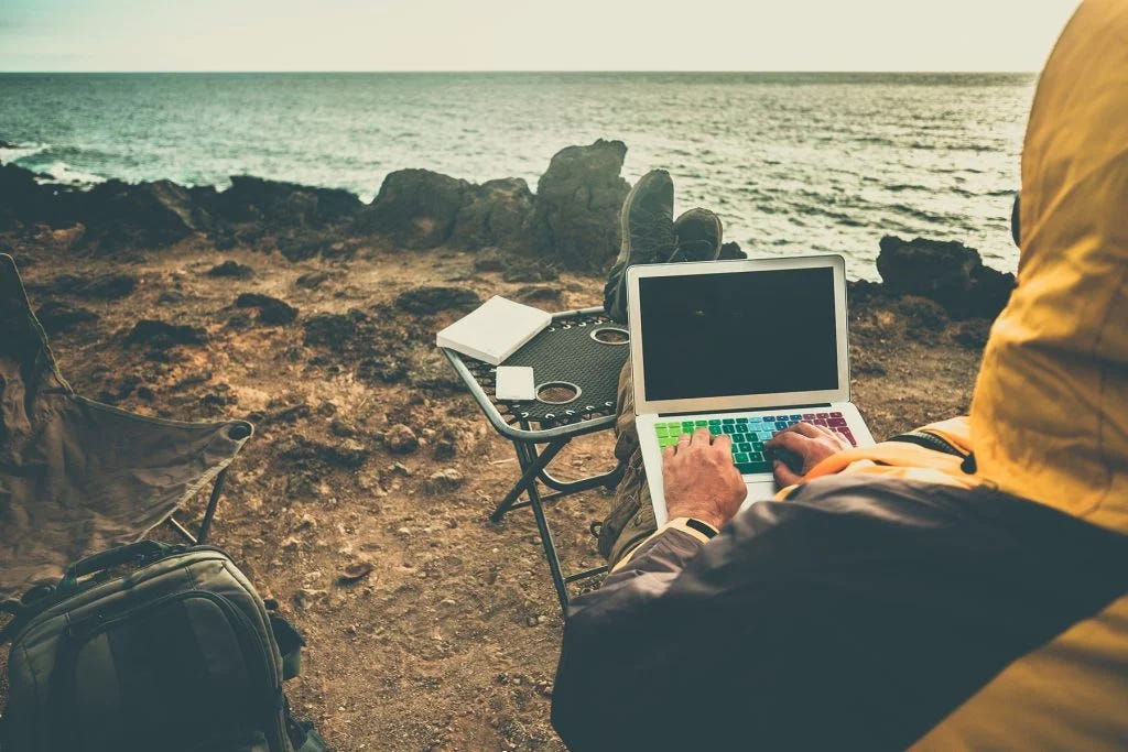 Embracing the Nomadic Lifestyle: A Guide to Becoming a Digital Nomad.  by Eadwulf_Schulz  Aug 
