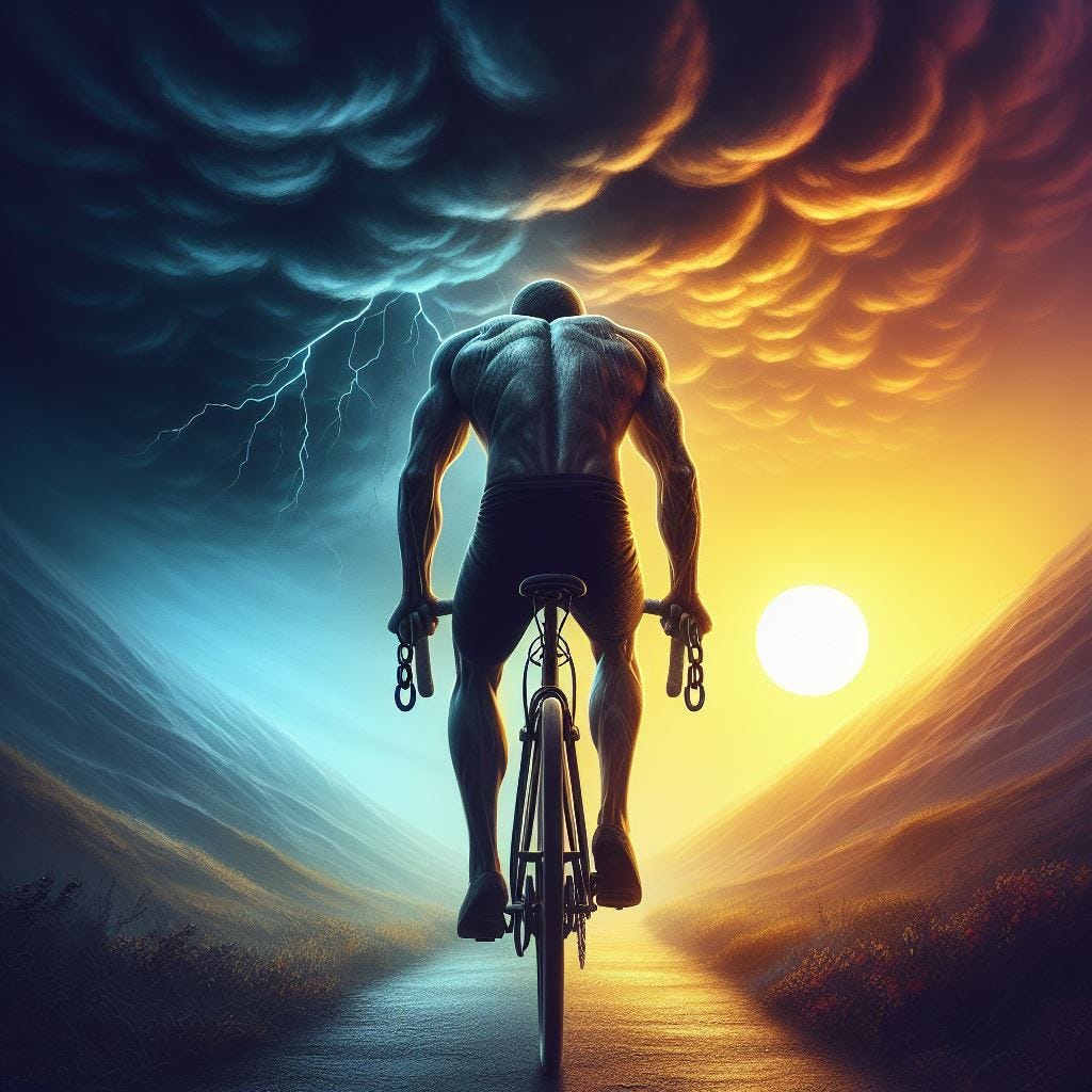 Beyond the Handlebars Part 3 — Pain, and the Strength it Brings by The Cycling Jester Dec