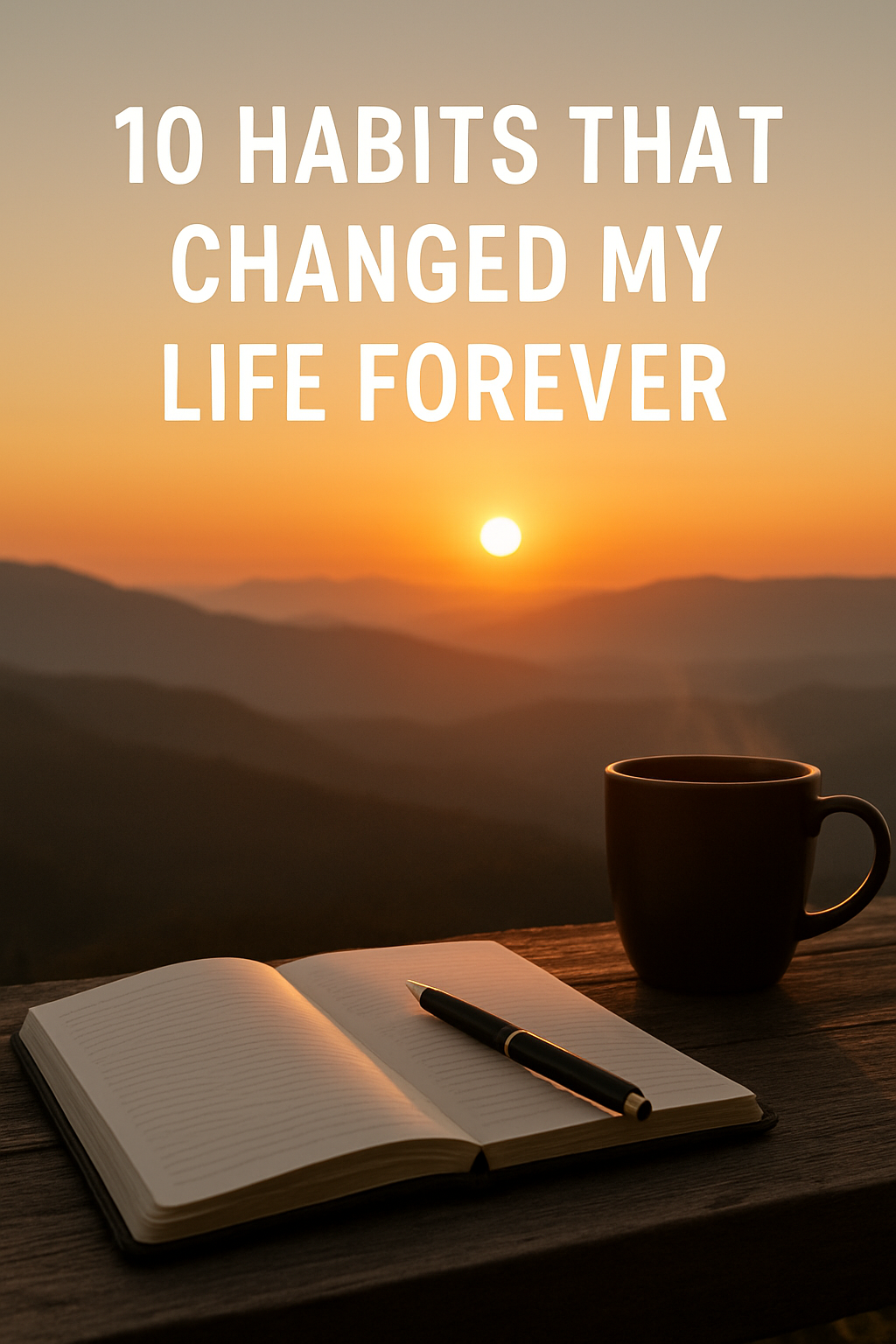 10 Habits That Changed My Life Forever by Infinite Corners May
