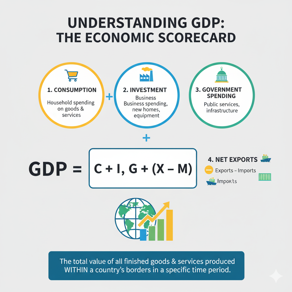 Understanding GDP: Measuring Economic Health | by Airo Max | Oct, 2025 ...