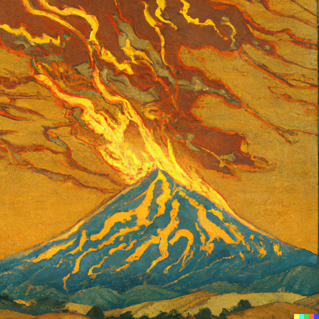 I Asked an AI Robot to Generate 200-Year-Old Woodcuts of Mount Diablo
