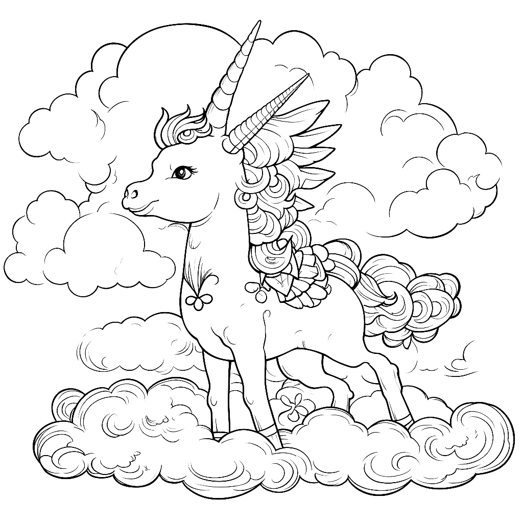 Coloring Books: Unicorns, Dragons, Fairies, Animals & More - OOLY