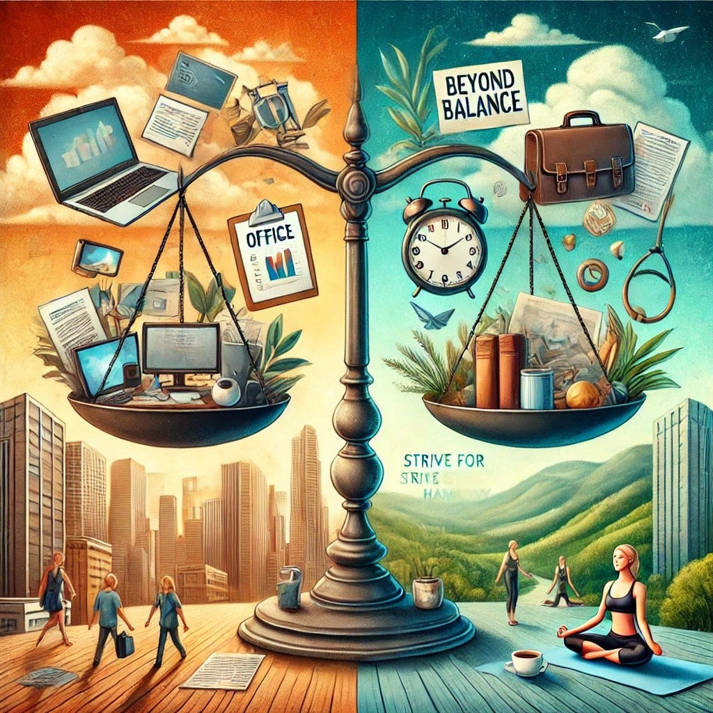 Why ‘Work-Life Balance’ Is a Myth and What to Strive for Instead | by ...