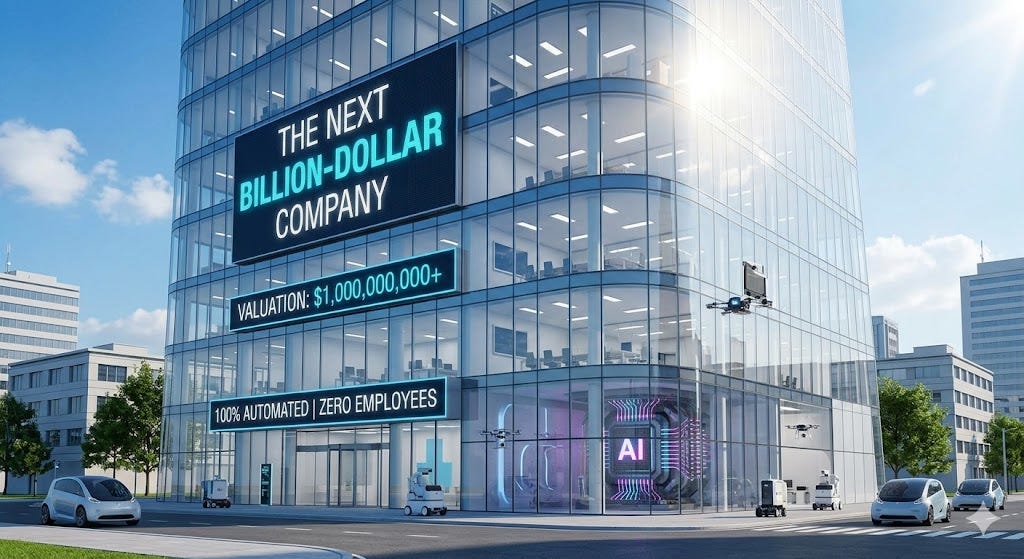 The Next Billion-Dollar Company Might Have No Employees