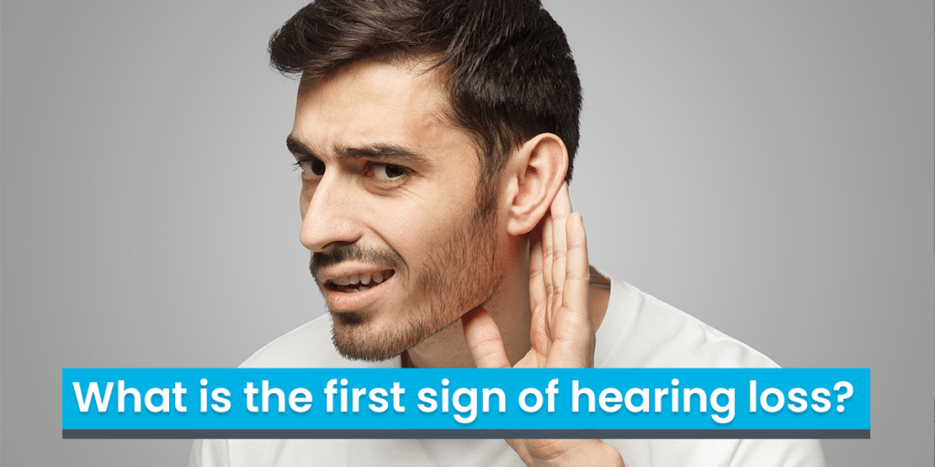 What Represents the Earliest Indication of Hearing Impairment? by
