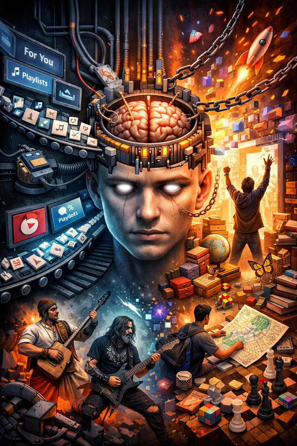 Are Recommendation Engines Shrinking Your Mind?