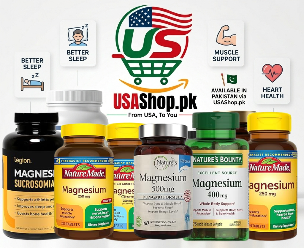 Best Magnesium Supplements in Pakistan — Complete Guide to Better Health