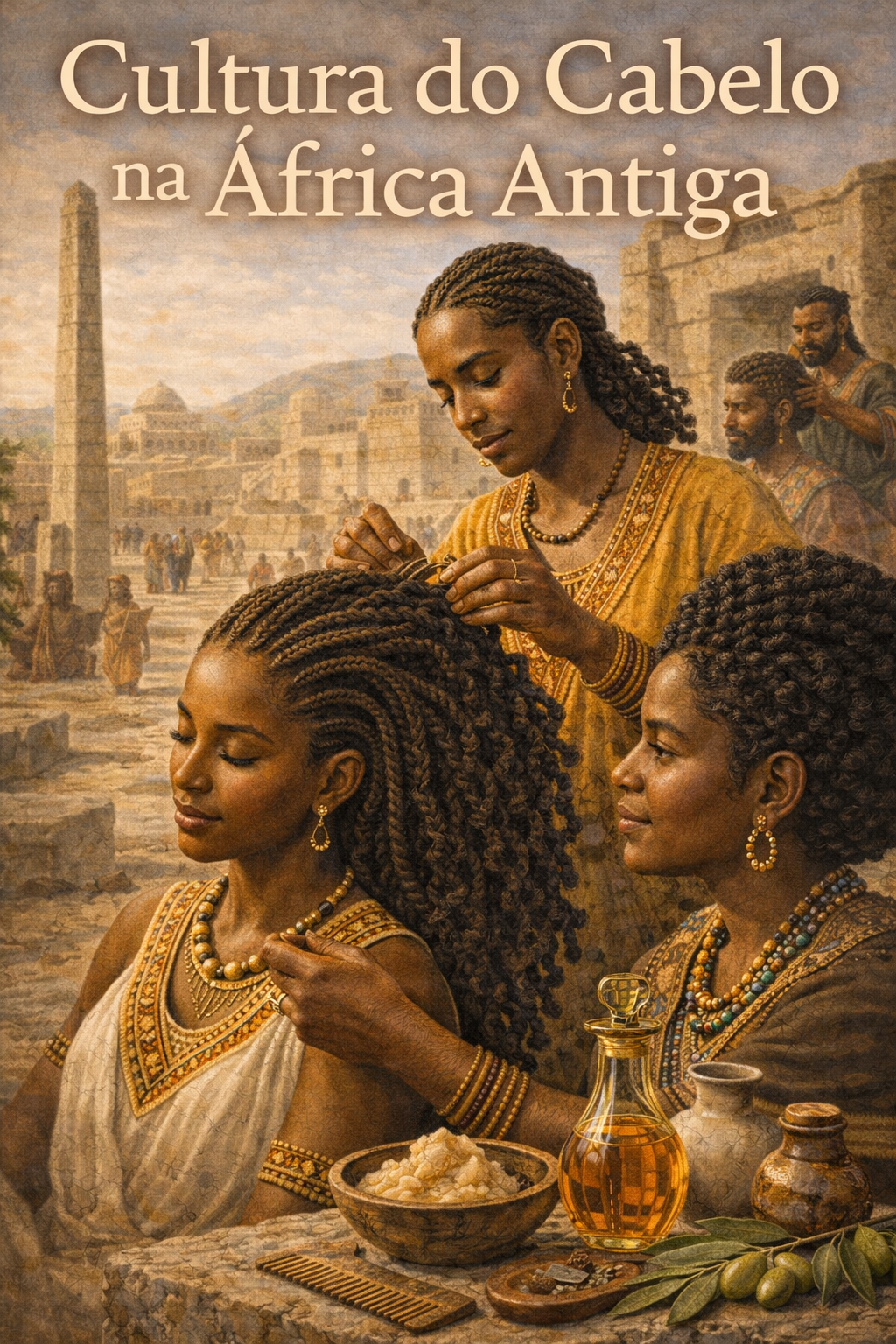 Cultura do Cabelo na África Antiga — Etiópia Antiga