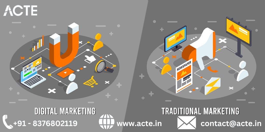 Exploring the Divide Digital Marketing vs. Traditional Marketing