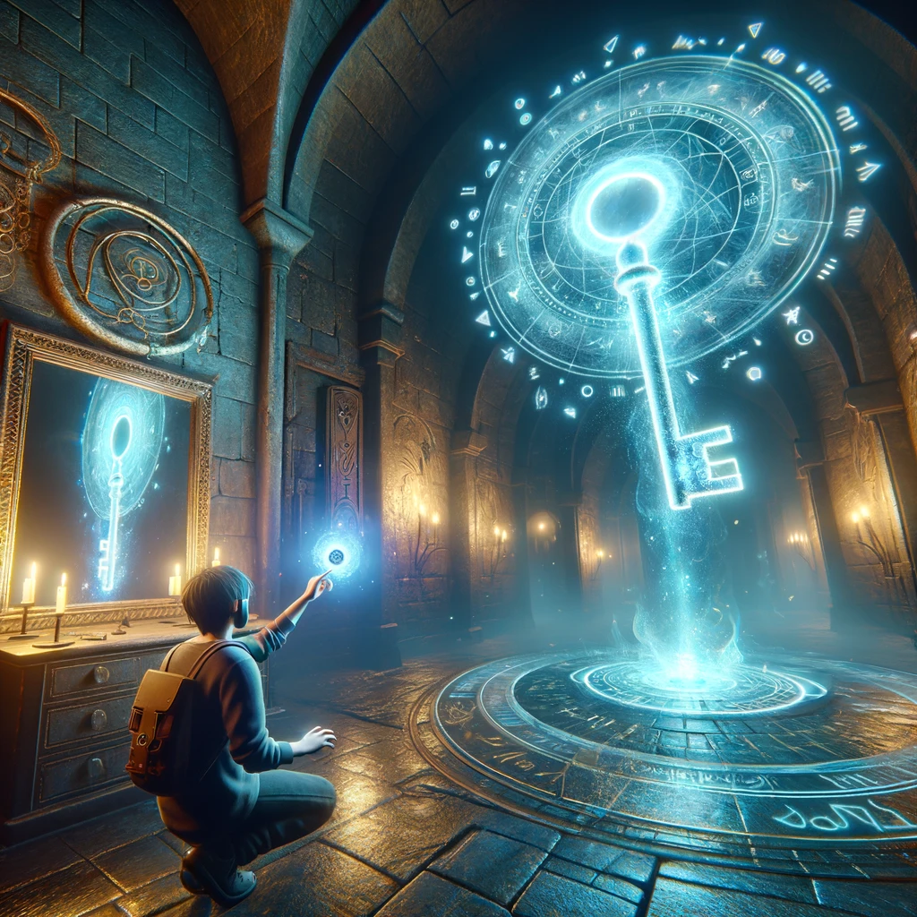 XR Gaze Interactions in Unity: The Key and Keyhole Mechanism  by 