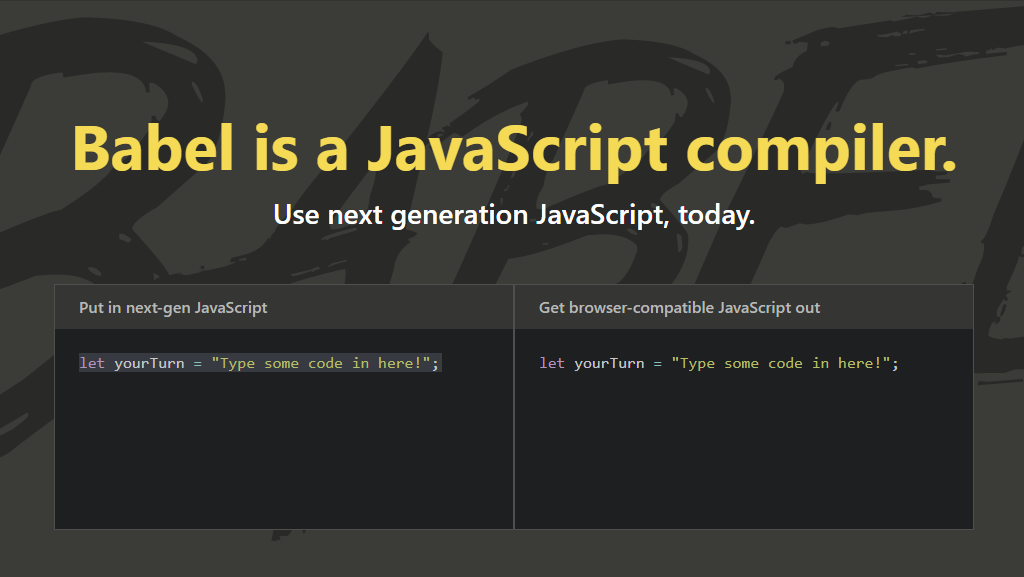 Babel The Key to Using the Latest JavaScript Features in Any Environment by MRajaeiM Medium
