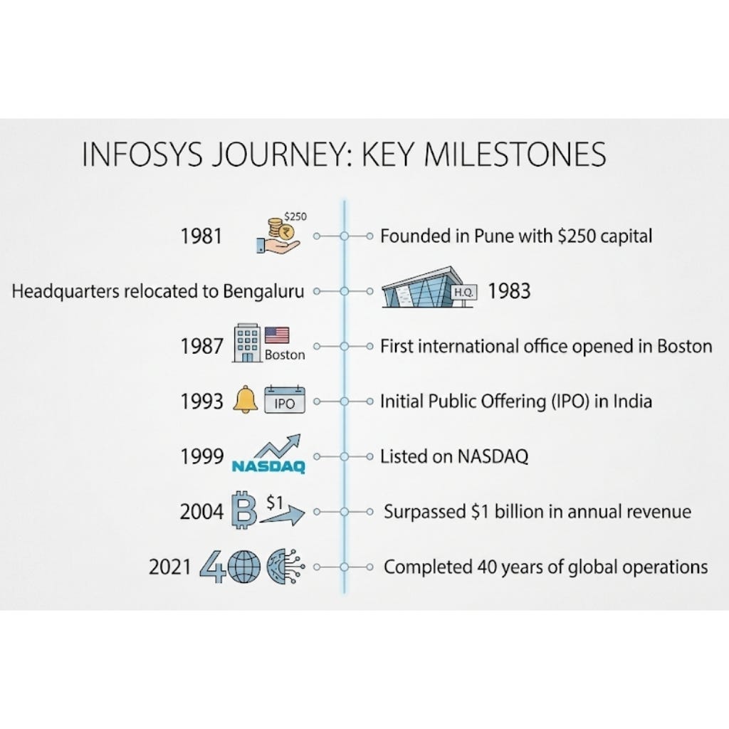 Infosys’ journey