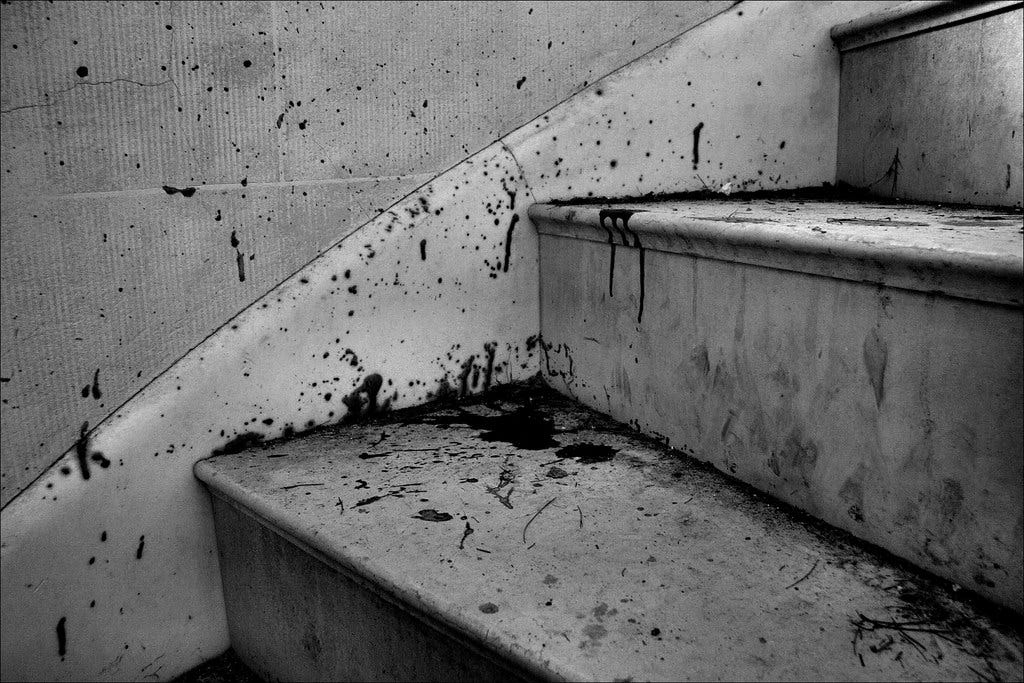 Bloody Nose A short story. Its warm and poring rather quickly from