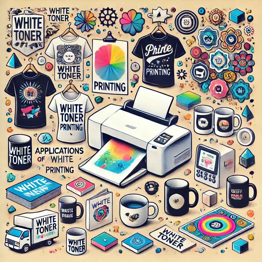 Applications of White Toner Printing
