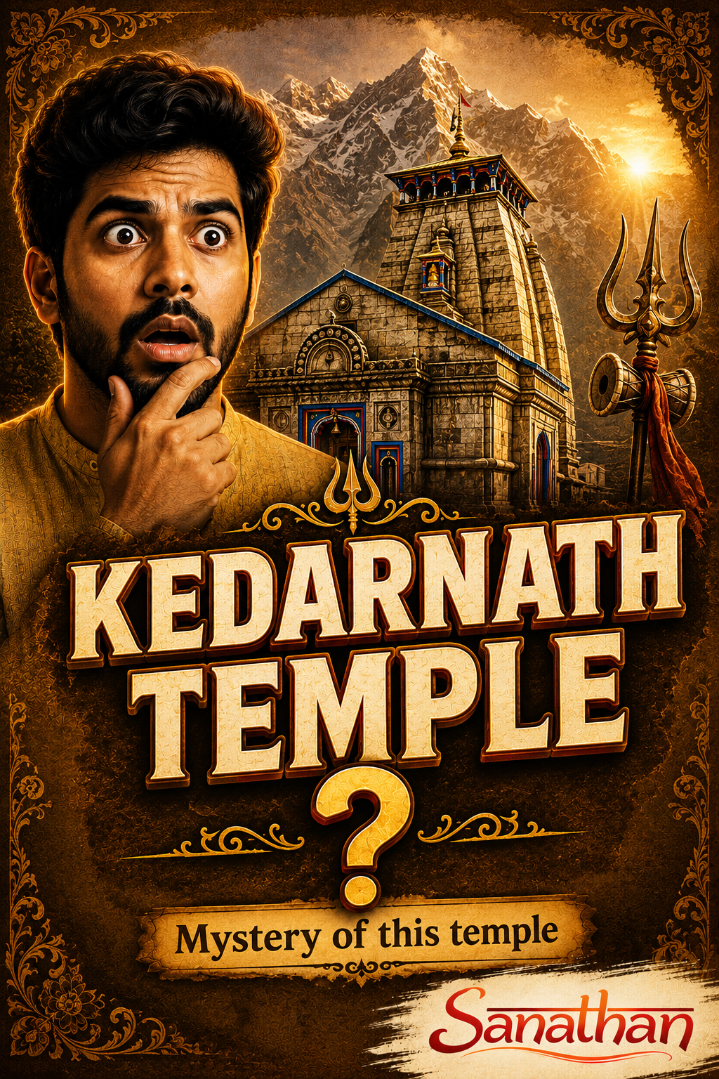 Kedarnath Temple Mystery: The Divine Fortress That Defied Destruction