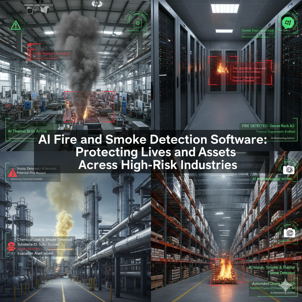 AI Fire and Smoke Detection Software: Protecting Lives and Assets Across High-Risk Industries