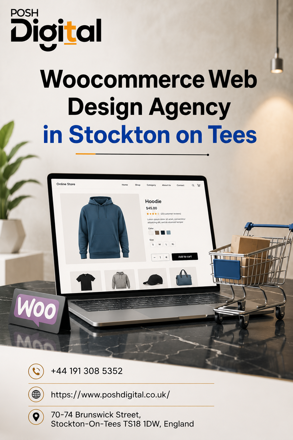 WooCommerce Web Design Agency in Stockton on Tees
