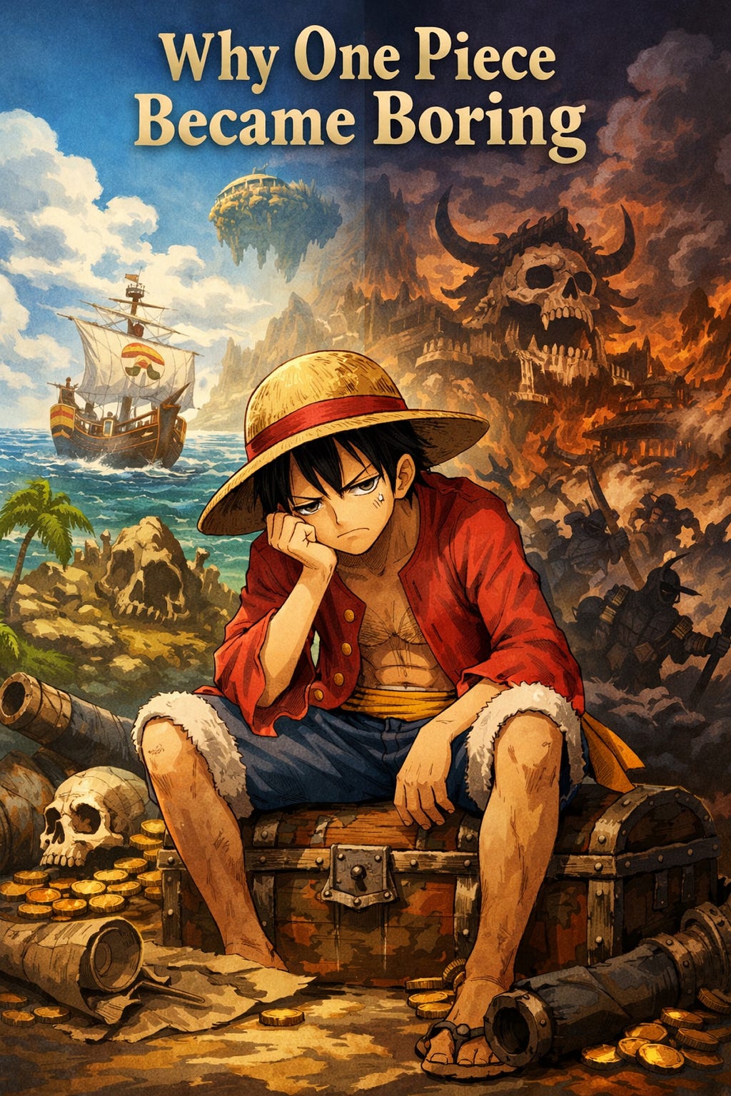 Why One Piece Became Boring – Not Because of Talent, But Structure