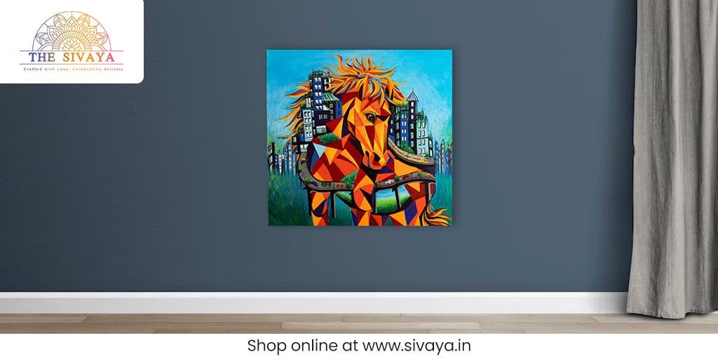 Improve Your Room Feel with Wall Hanging Painting Designs by