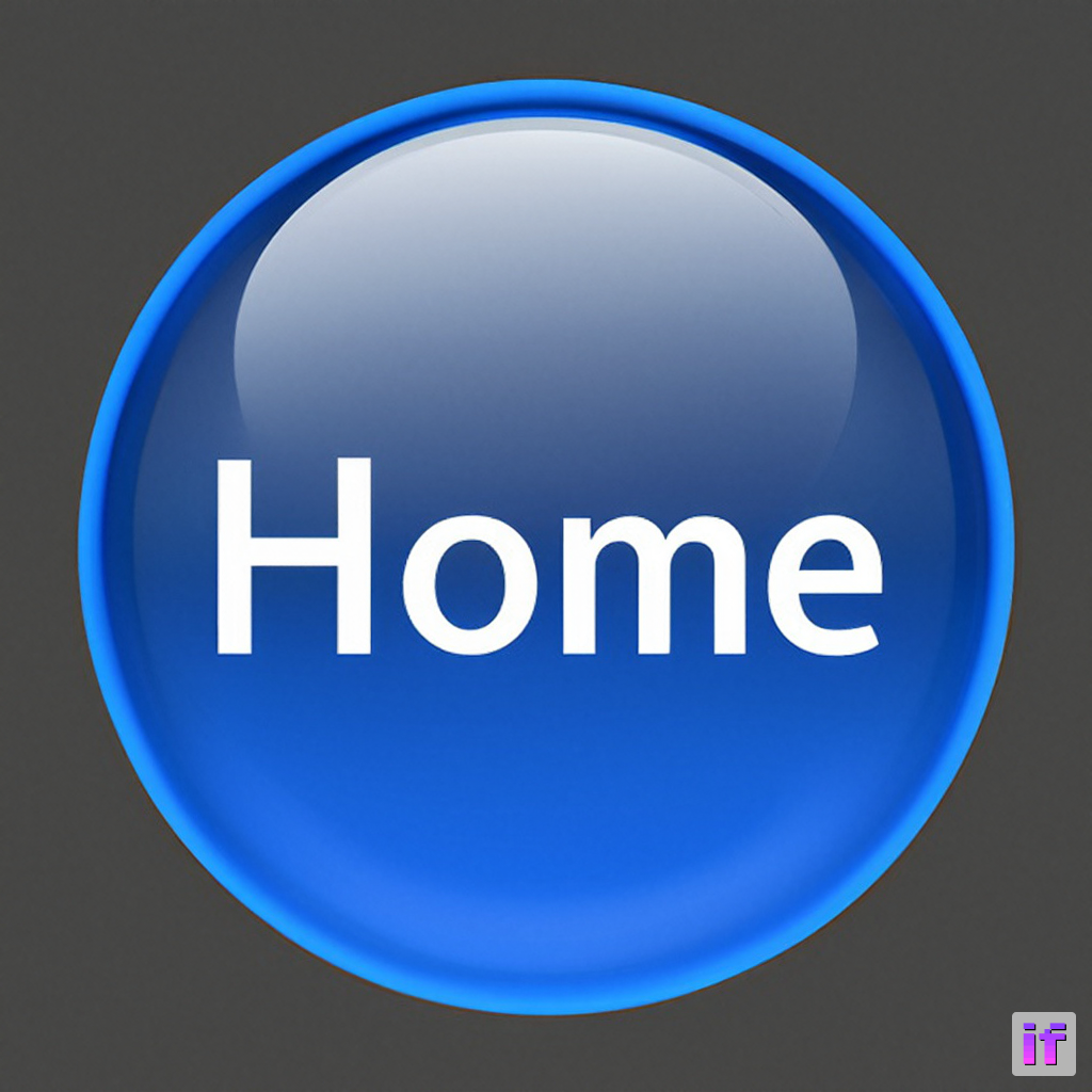 home button for website