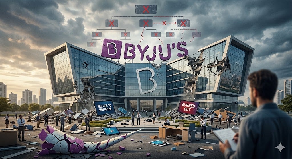 From Decacorn to Disarray: A Behavioural Diagnosis of Byju’s
