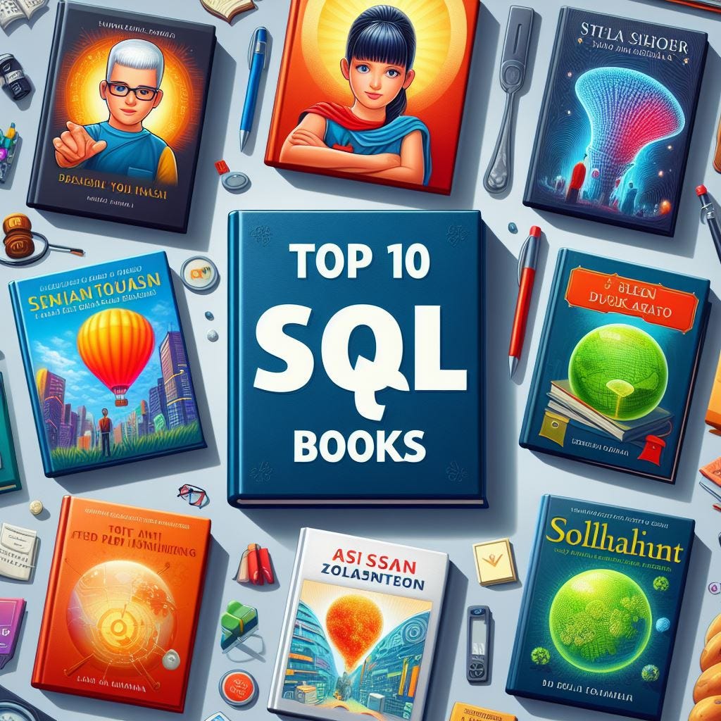 Top 10 SQL Books —  Best Sellers