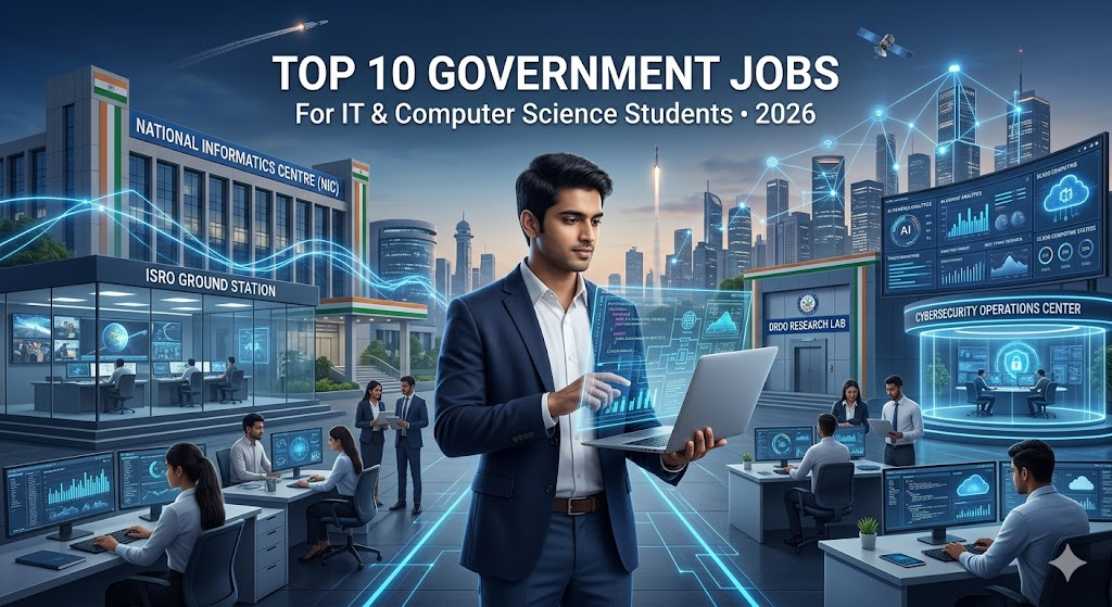 Top 10 Government Jobs for IT & Computer Science Students in 2026