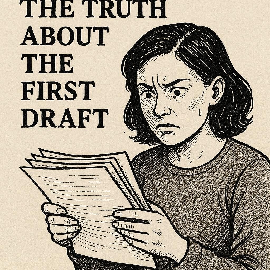 The Truth About First Drafts Nobody Told Me | by Sangya | Medium