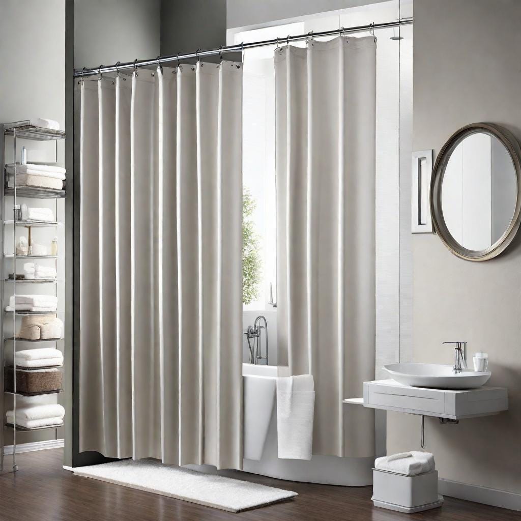 Bathroom Decor with these Unique Shower Curtain Rods! | by Rockstar ...