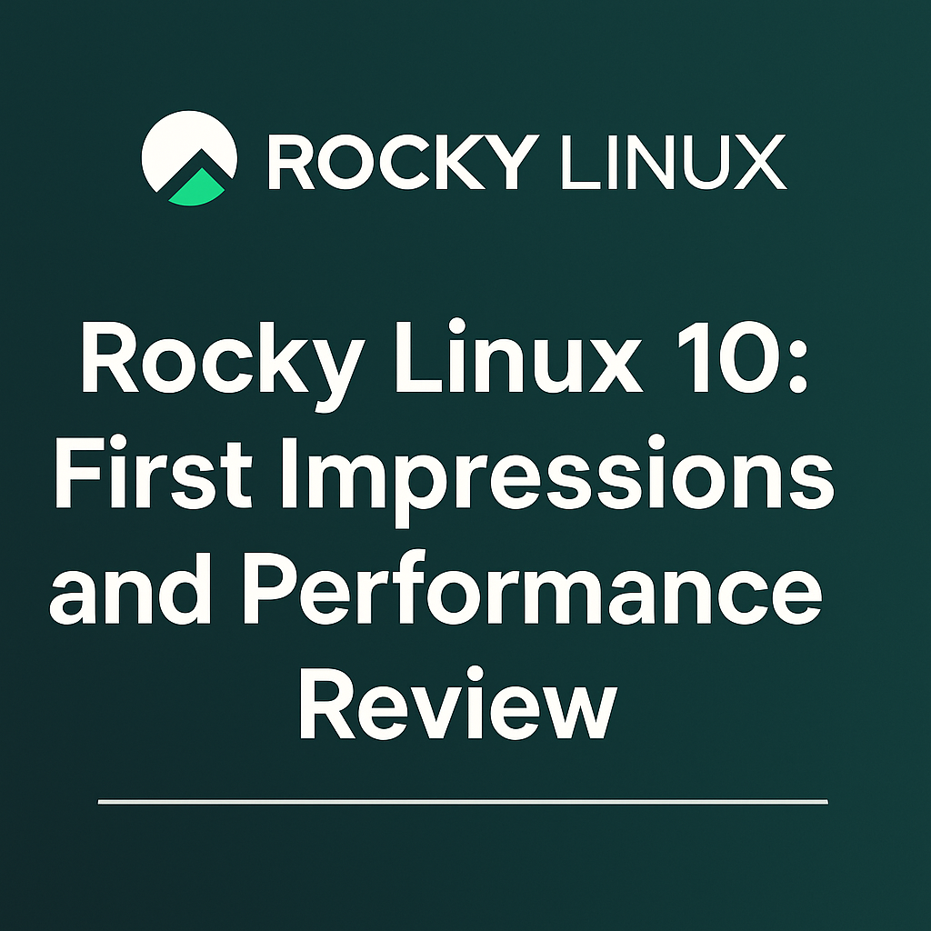 Rocky Linux 10: First Impressions and Performance Review
