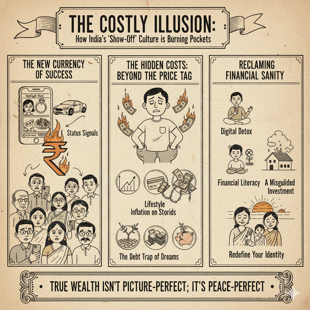 The Costly Illusion: How India’s “Show-Off” Culture is Burning Pockets