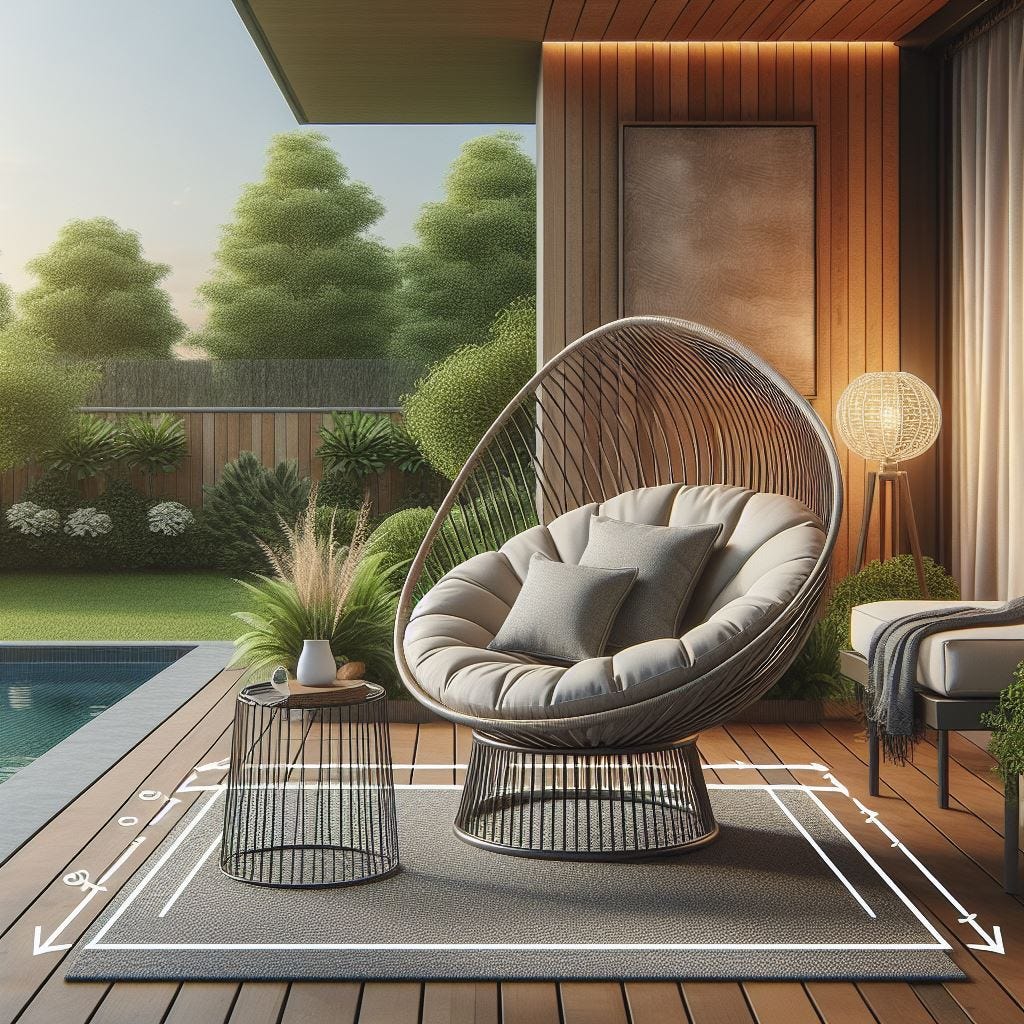 Modern papasan 2024