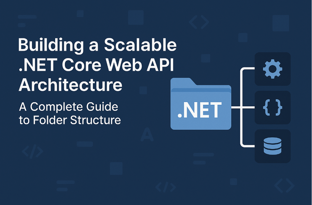 Building a Scalable .NET Core Web API: Best Folder Structure and ...