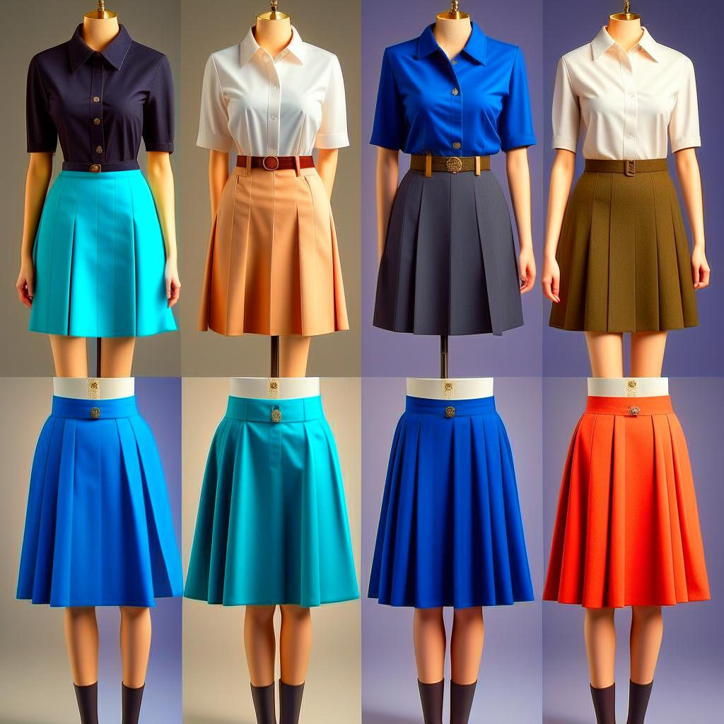 The Complete Handbook on Fashionable and Practical Skirts and Skorts