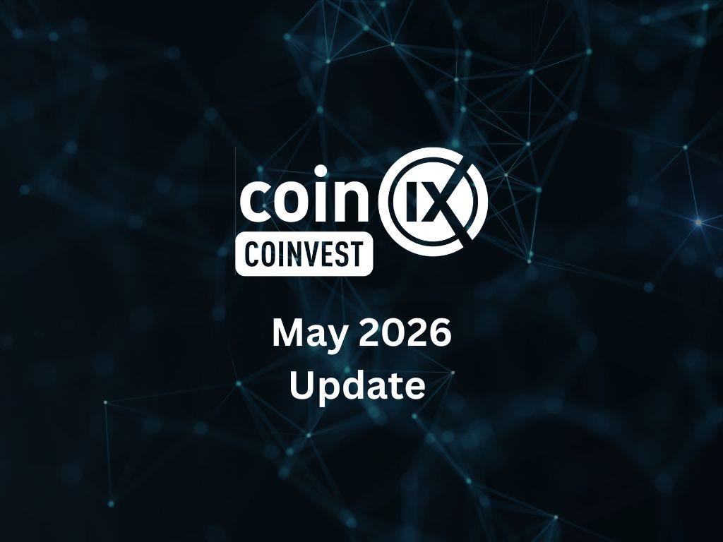 coinIX COINVEST SCI1 Update: May 2026