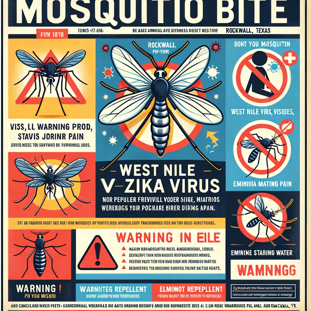 Navigating the Dangers of Mosquito Bites in Rockwall, Texas by Tad
