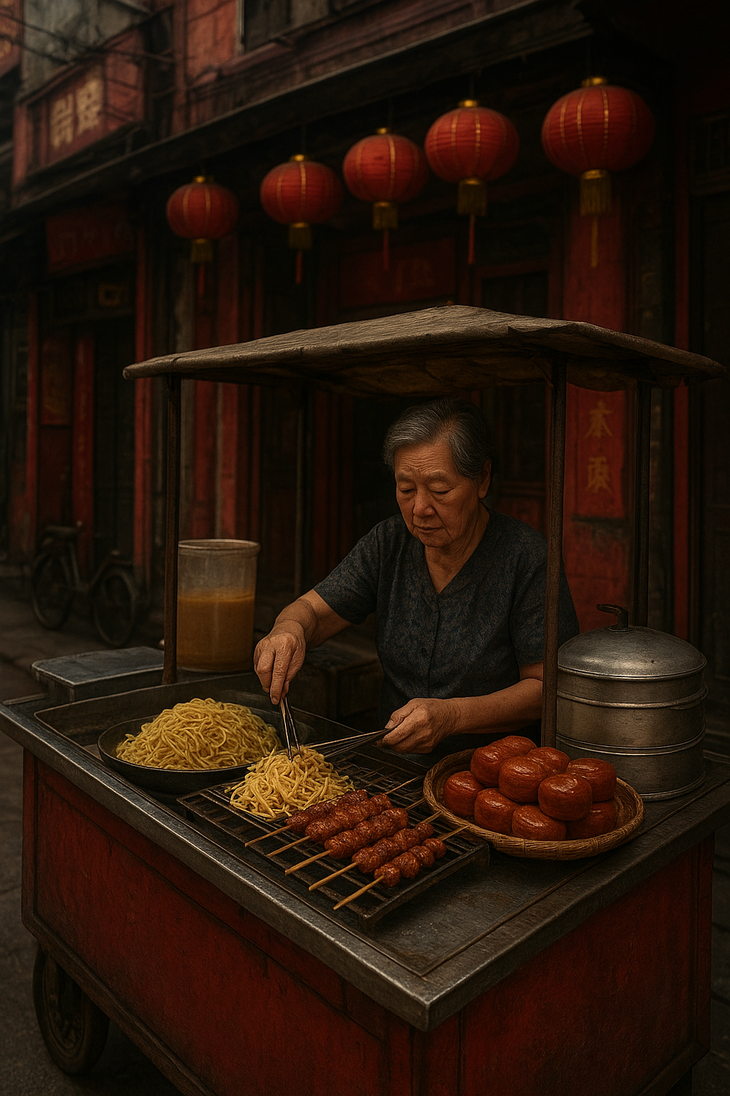 Food is the heartbeat of Glodok, from satay to century-old pastries.
