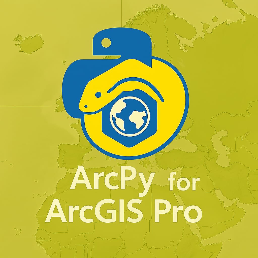 Introduction to the ArcPy library for querying, analyzing, and manipulating geospatial data in…