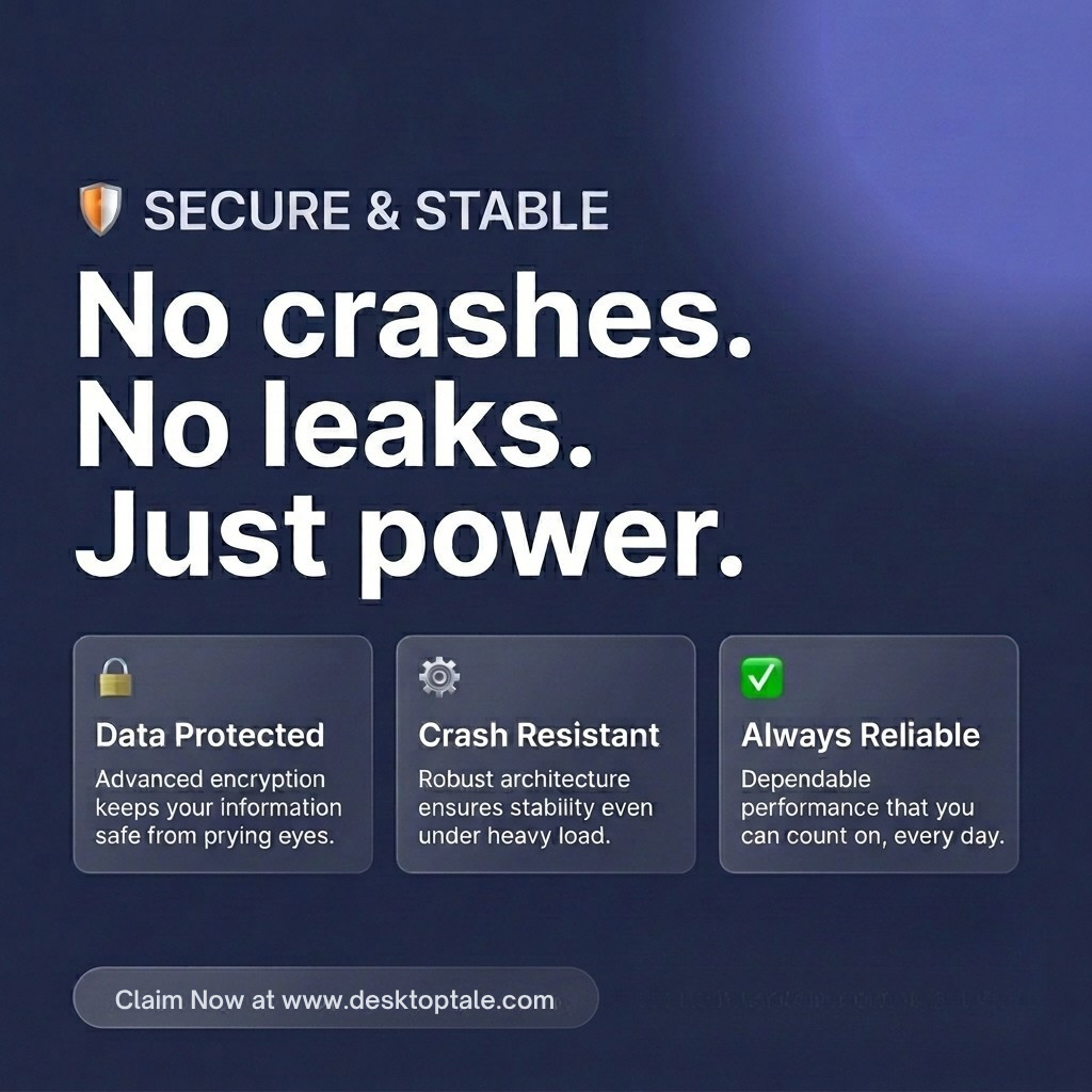 No Leaks, No Compromises: Why Security Matters in Desktoptale