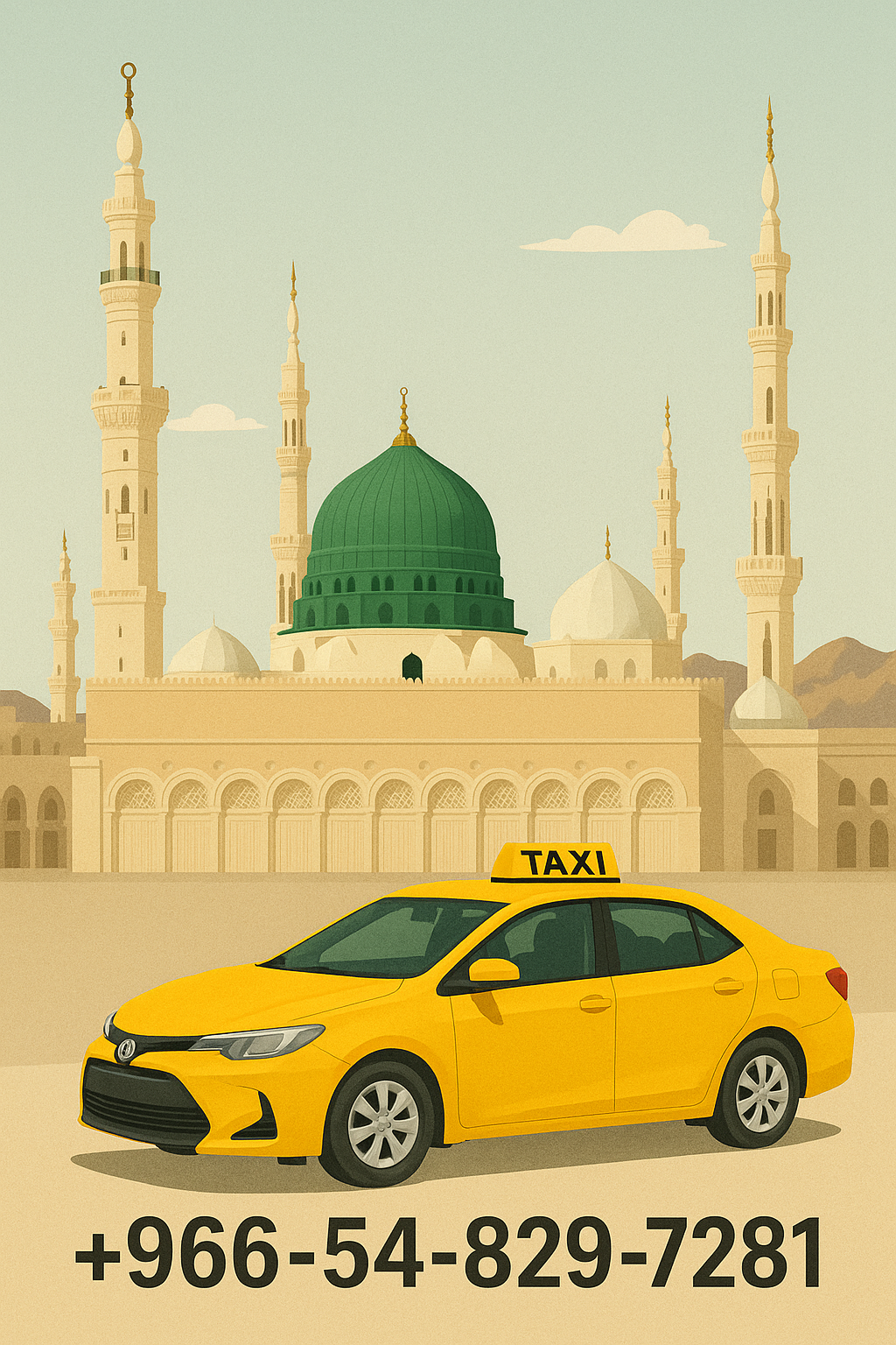 Madinah Ziyarah Taxi Service — Explore Holy Sites with a Trusted Driver
