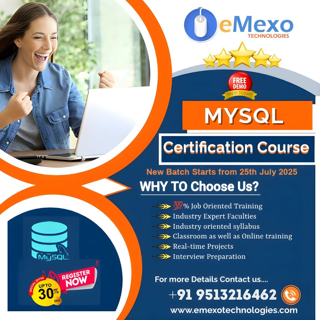 MySQL Training In Electronic City Bangalore