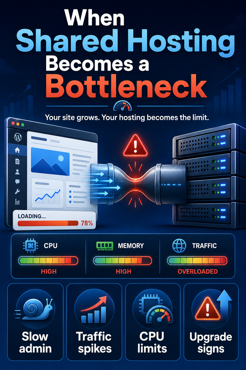 When Shared Hosting Becomes a Bottleneck