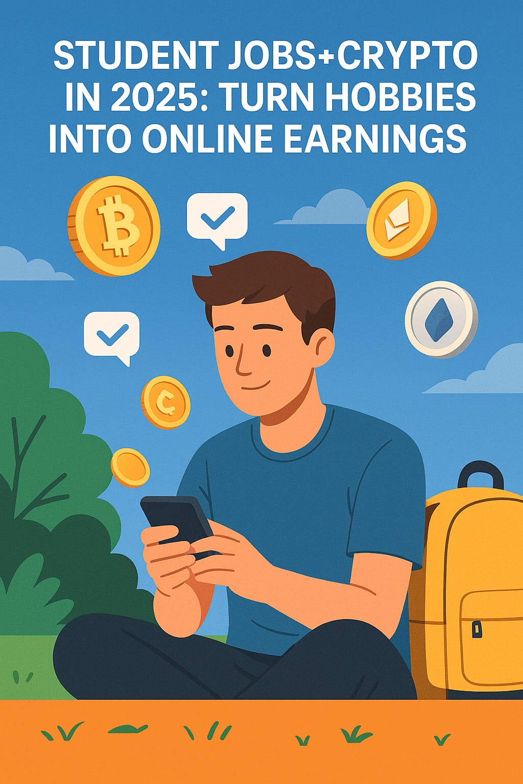 Pupil Jobs + Crypto in 2025: Methods to Flip Hobbies Into On-line Earnings (With out Spending a Dime) | by Jobsonlinestudents | The Capital | Aug, 2025