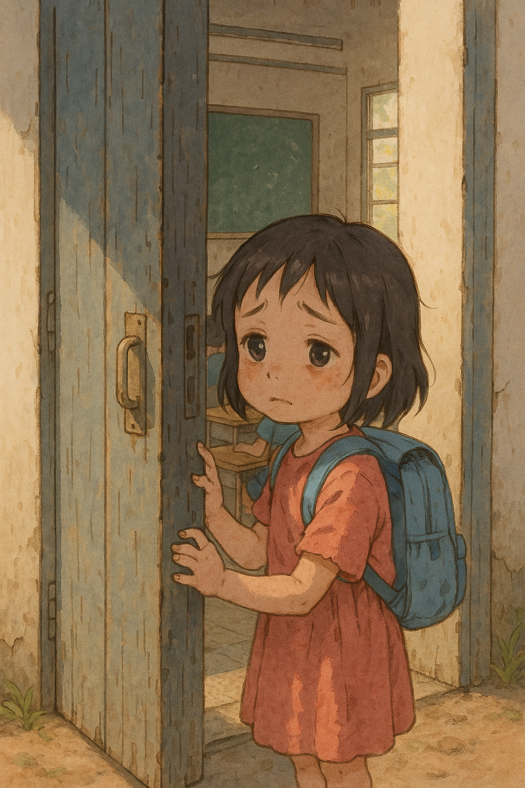 Adagio: “Gadis Kecil di Belakang Pintu.”