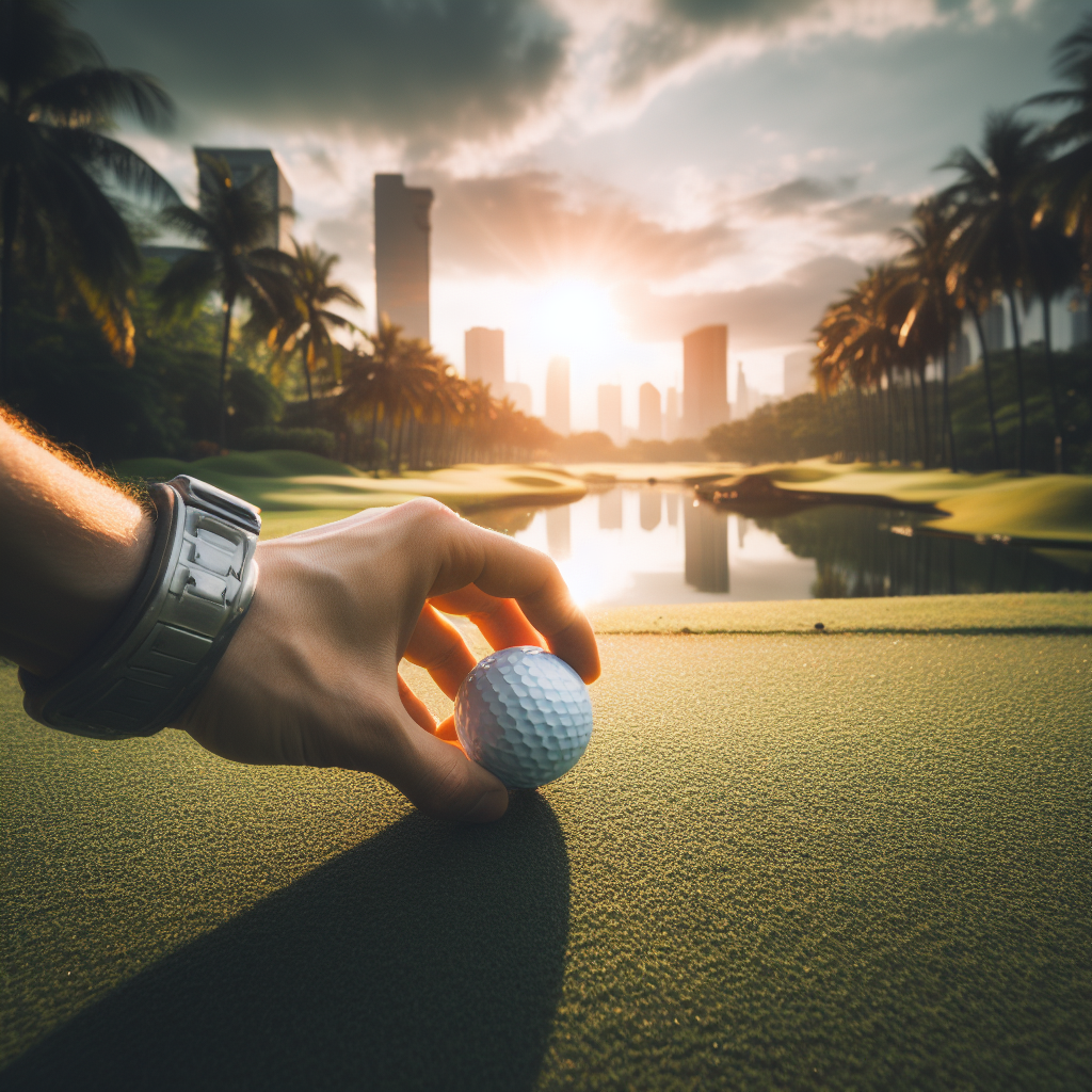 How to Spin a Golf Ball Back on The Green by The golf hype Nov
